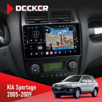 Штатна магнітола KIA Sportage 2008-2010 Decker D9-011 4x64, DSP, 4G, 360