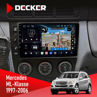 Штатна магнітола Mercedes-Benz E-Class (W211) 2002-2009 AMP Decker D9-011 4x64, DSP, 4G, 360