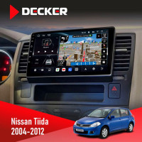 Штатна магнітола Nissan Rogue 2007-2015 Decker D9-011 4x64, DSP, 4G, 360
