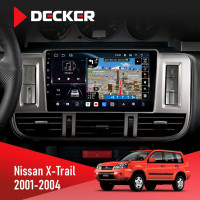 Штатна магнітола Nissan Tiida 2004-2012 Decker D9-011 4x64, DSP, 4G, 360