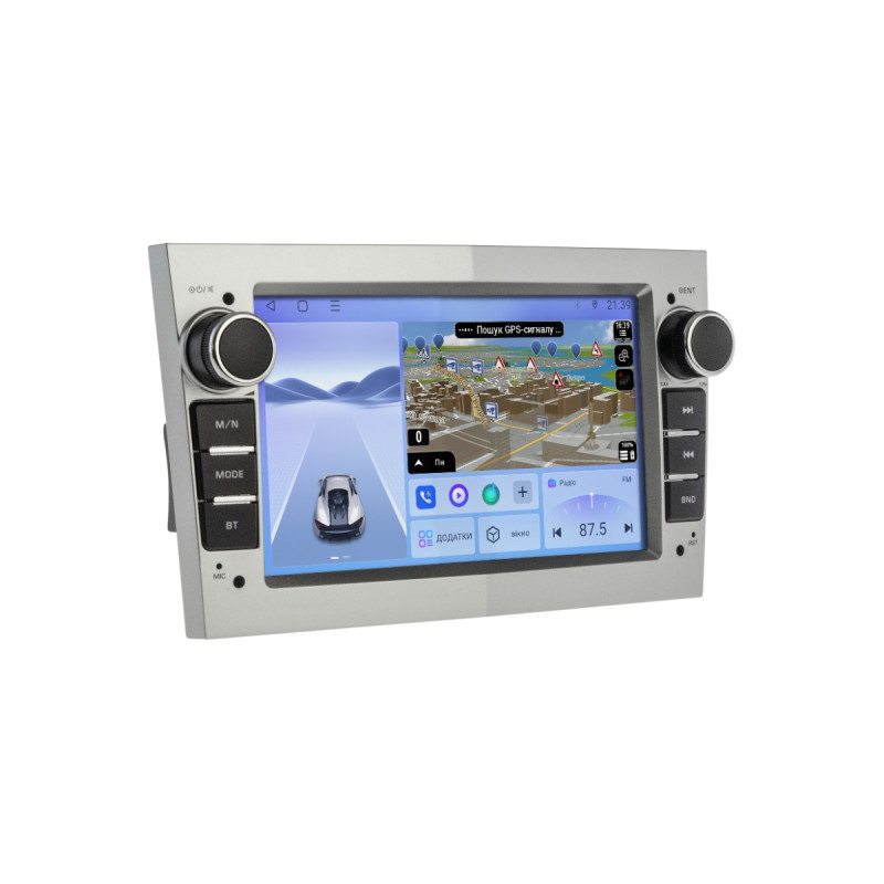 Мультимедійний пристрій Cyclone OPEL (4x64 DSP 4G) Silver