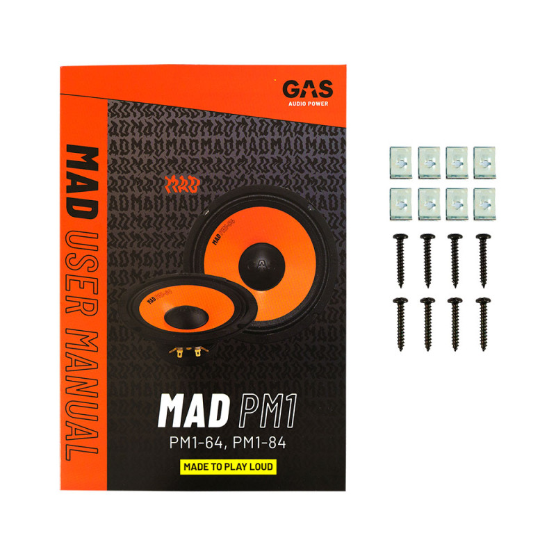 НЧ-СЧ динаміки GAS MAD PM1-64