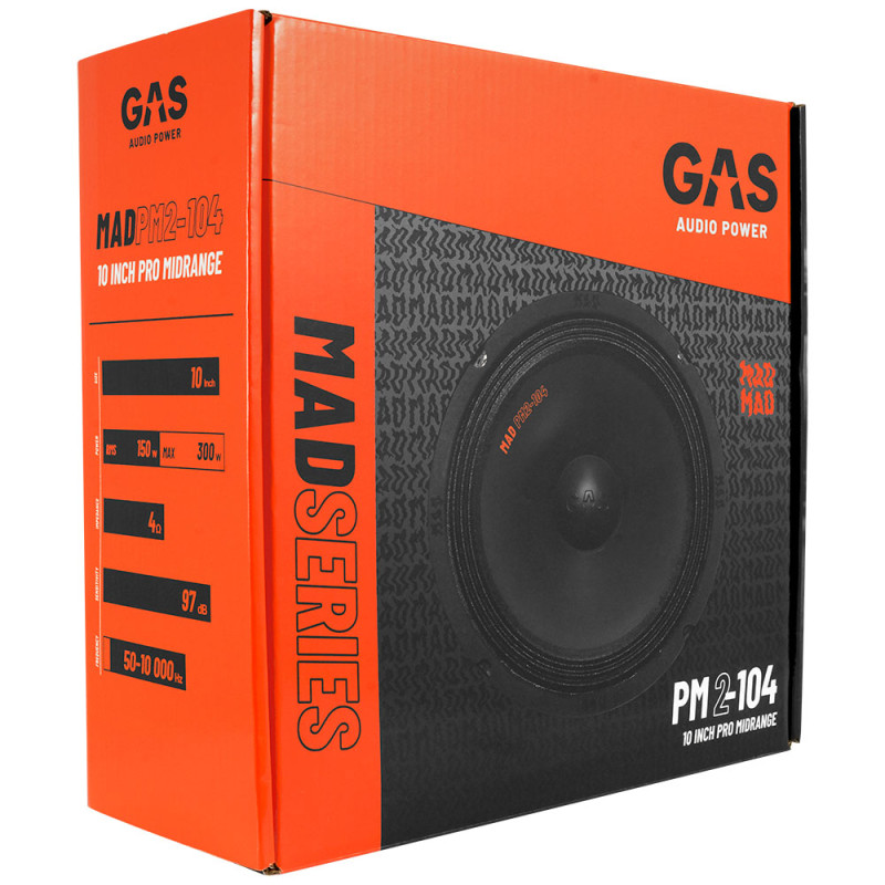 НЧ-СЧ динамік GAS MAD PM2-104 (1 шт)