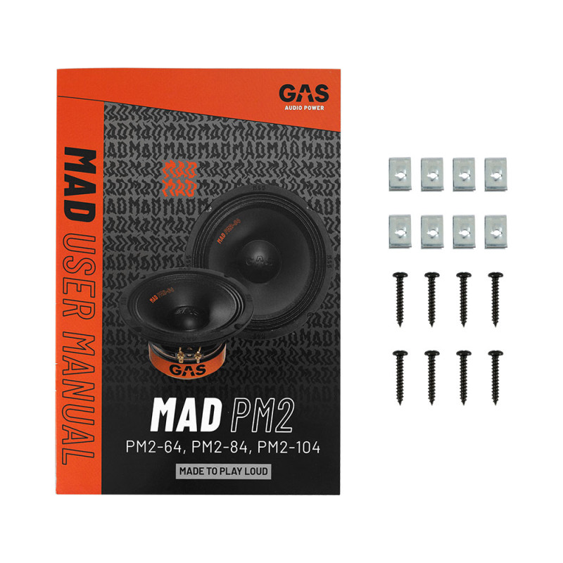 НЧ-СЧ динаміки GAS MAD PM2-64