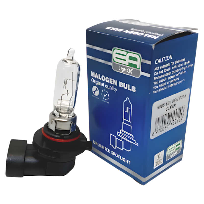 Галогенна лампа 9005 (HB3) 12V 65W P20d CLEAR (03017)