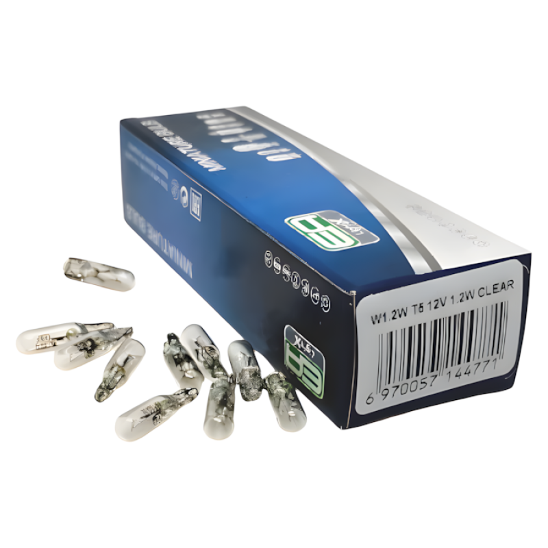 Галогенна лампа EA Light X W1.2W T5 12V 1.2W CLEAR