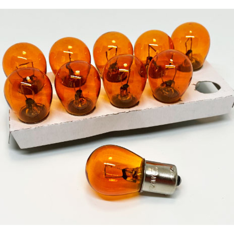 Галогенна лампа EA Light X PY21W S25 12V 21W BAU15S AMBER