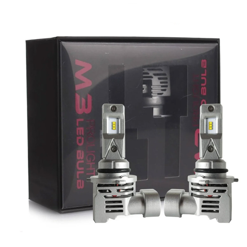 LED лампи HB4 (9006) EA Light X M3 5000Lm 5000K CSP 12/24V для авто головне світло / ПТФ (2 шт.)