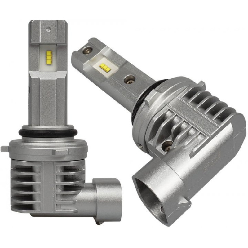 LED лампи HB4 (9006) EA Light X M4 3200Lm 5500K 12/24V безвентиляторні для авто головне світло / ПТФ (2 шт.)