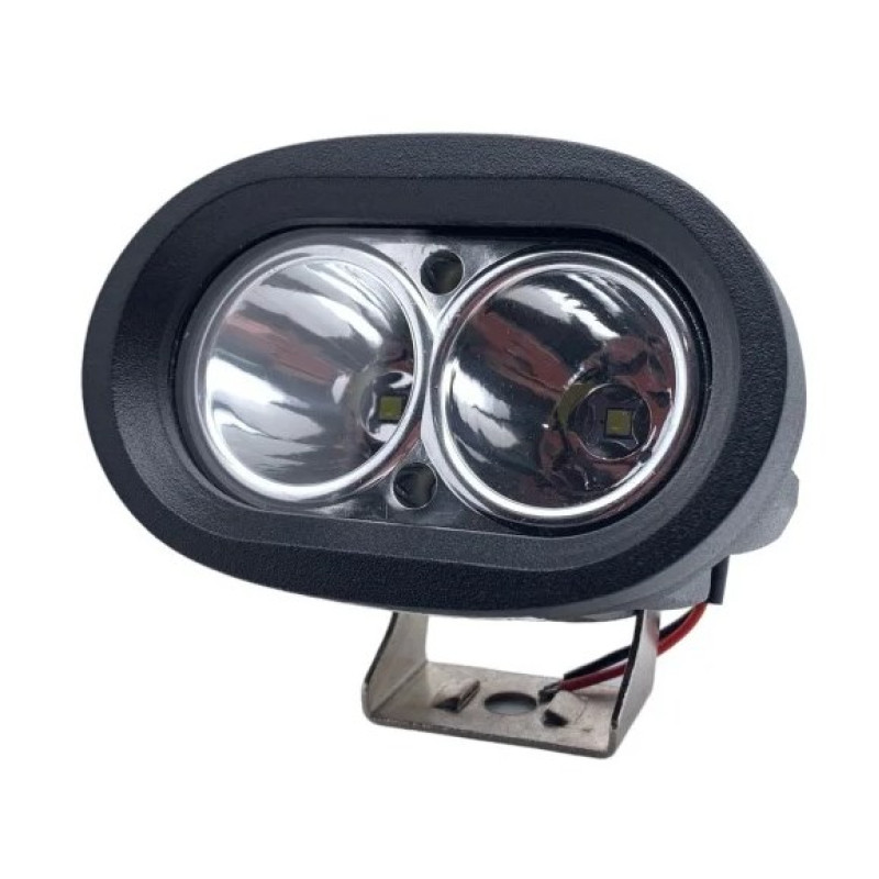 Додаткова світлодіодна LED фара 20W 1800 Лм (65×65×95 мм) для авто та спецтехніки