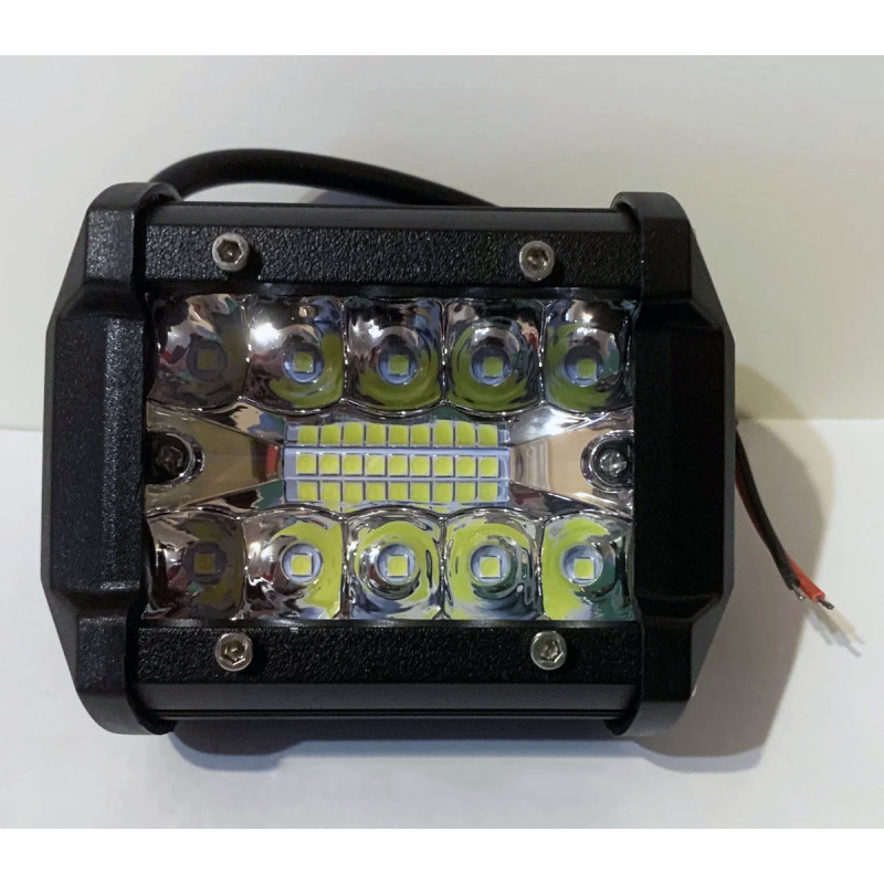 Світлодіодна балка EA Light X 3P-D3 60W 4800 Лм 95 мм (60×80 мм) дальнє світло 9–32V IP67 для авто та спецтехніки