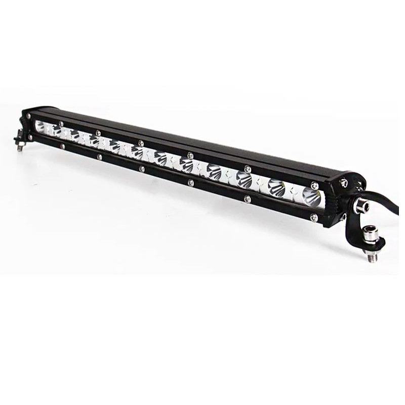 Світлодіодна балка EA Light X RCJ-7729036C 36W 2880 Лм CREE Spot 6000K (12×3W, 340×43×26 мм, IP67, алюміній, 9–32V) для авто, мото та спецтехніки
