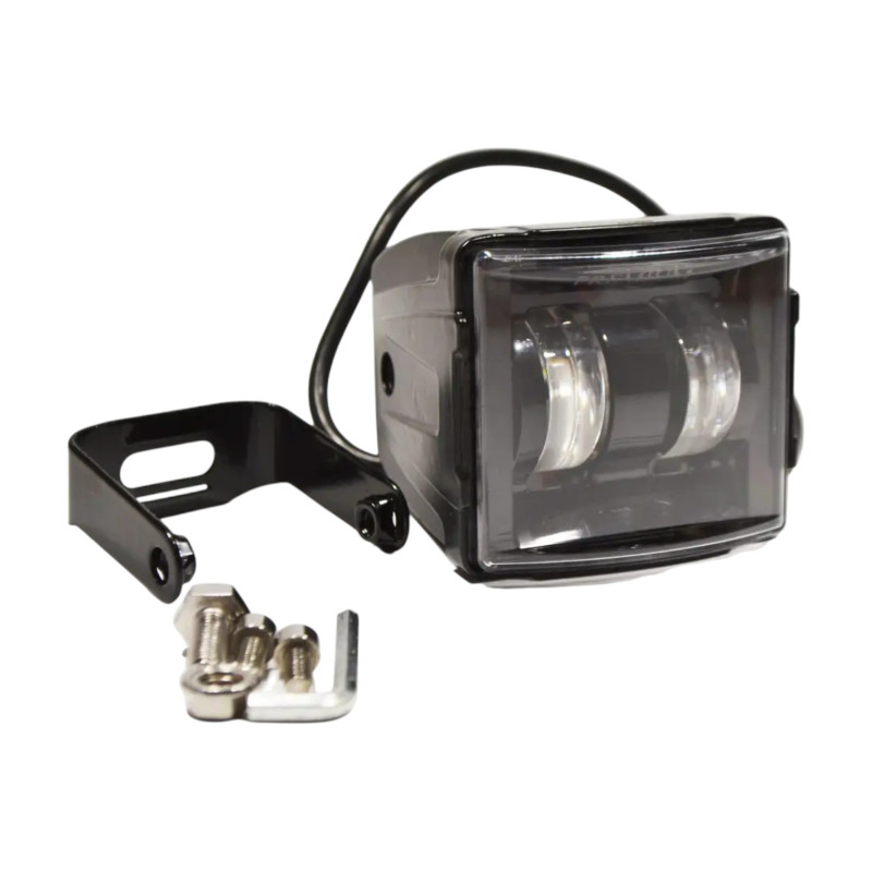 Додаткова LED фара 20W (біло-жовта, 9-36V) для авто, мото, спецтехніки (1 шт.)