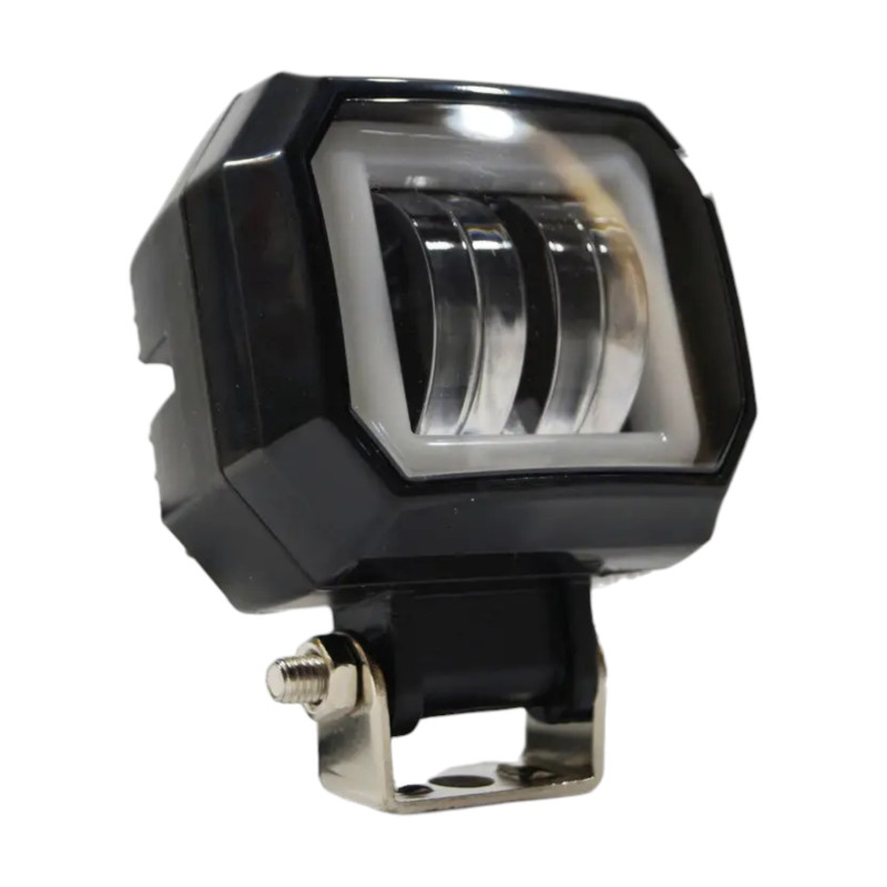 Додаткова LED фара 20W з ДХО біле та жовте світло 12-24V
