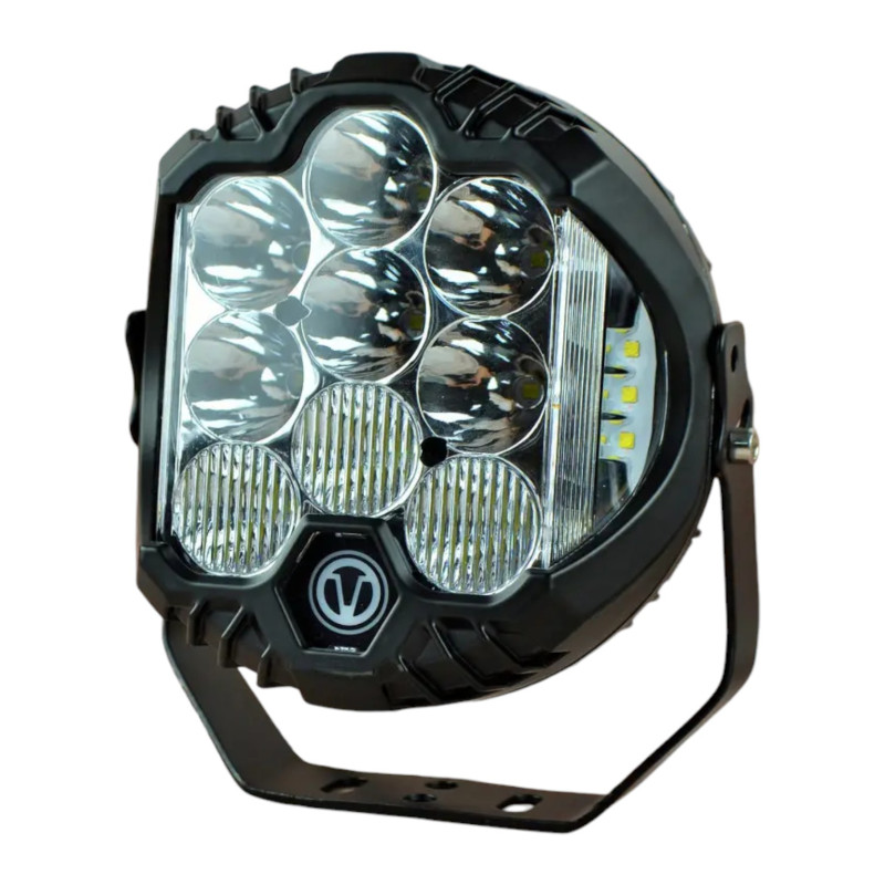 Додаткова LED фара 63W 6000K (кругла, комбіноване світло + ДХО, 1 шт.)