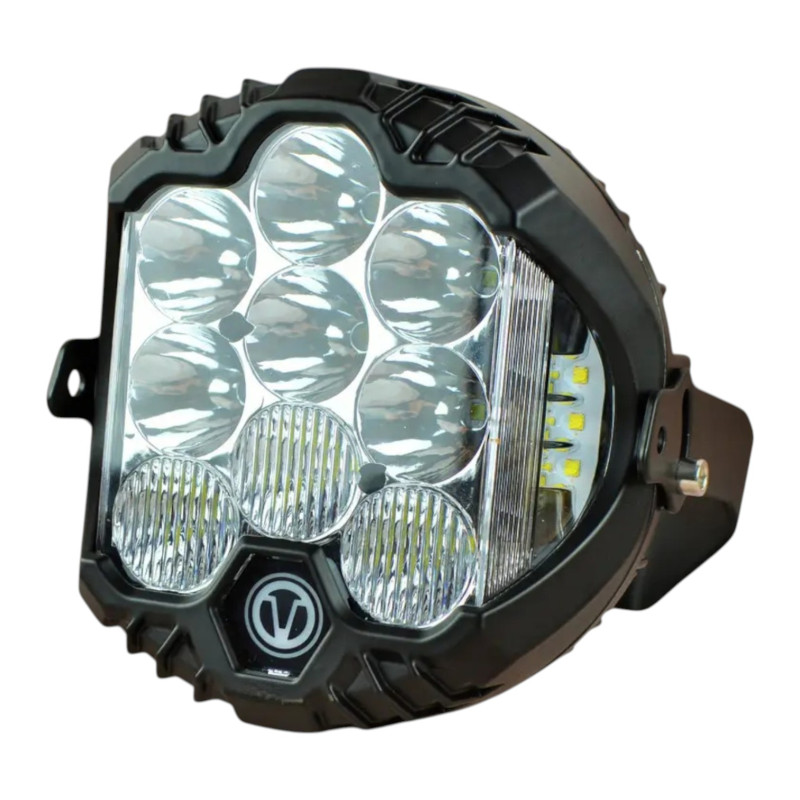 Додаткова LED фара 63W 6000K (кругла, комбіноване світло + ДХО, 1 шт.)