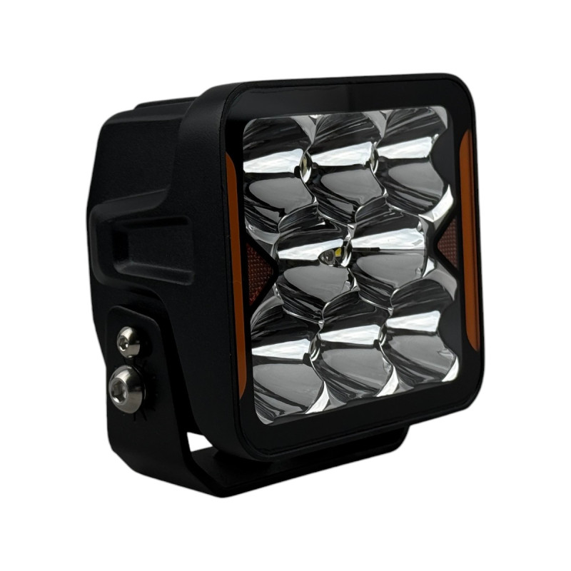 Додаткова LED фара EA Light X 45W SPOT (спрямоване світло) з помаранчевими габаритами W0240S-P8