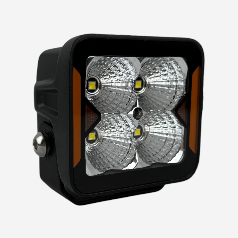 LED фара додаткова W0120F-P8 EA Light X 20W ближнє світло з поворотом (03651)