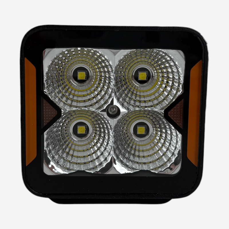 LED фара додаткова W0120F-P8 EA Light X 20W ближнє світло з поворотом (03651)