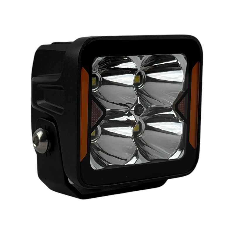 LED фара додаткова W0120S-P8 EA Light X 20W дальнє світло з поворотом (03652)