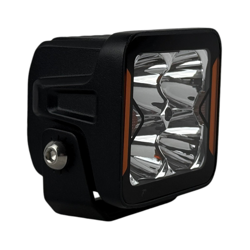 LED фара додаткова W0120S-P8 EA Light X 20W дальнє світло з поворотом (03652)