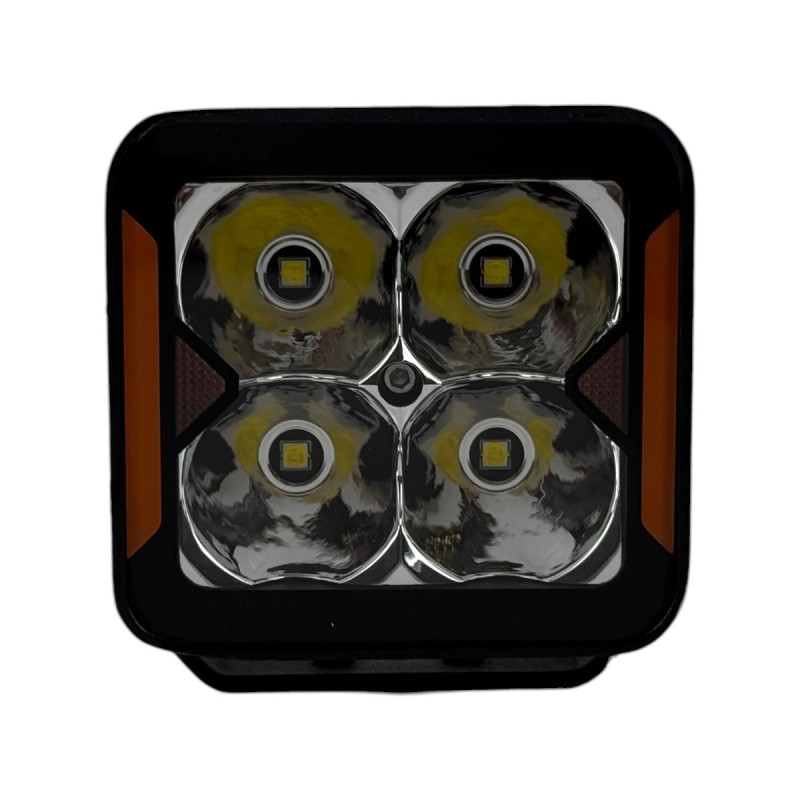 LED фара додаткова W0120S-P8 EA Light X 20W дальнє світло з поворотом (03652)