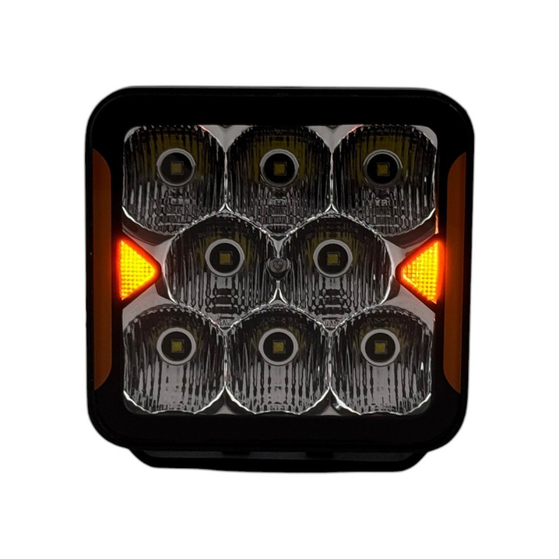 LED фара додаткова W0240F-P8 EA Light X 45W ближнє світло з поворотом (03677)