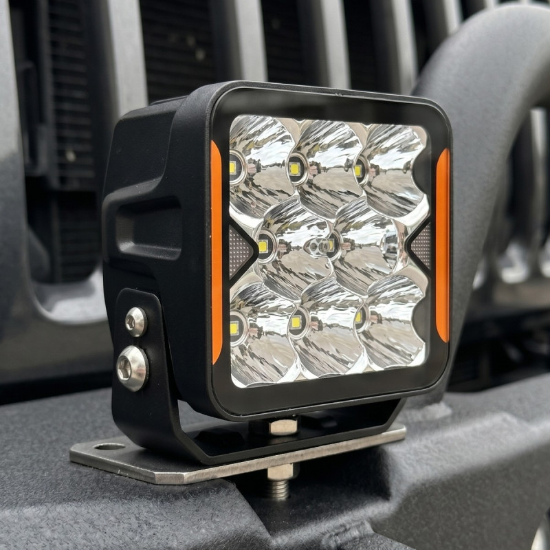 LED фара додаткова W0240F-P8 EA Light X 45W ближнє світло з поворотом (03677)