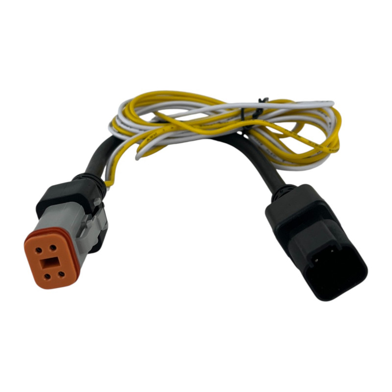 LED фара Light X JG-F993 3" 35W Osram Дальнє та Бокове світло DRL IP69K