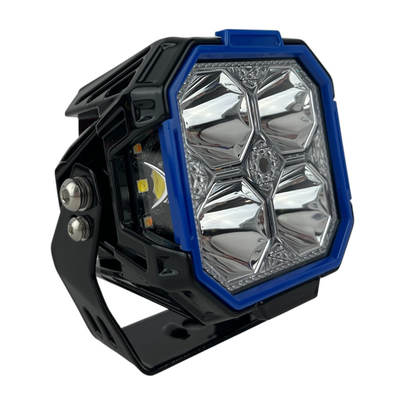 LED фара Light X JG-F993 3" 35W Osram Дальнє та Бокове світло DRL IP69K