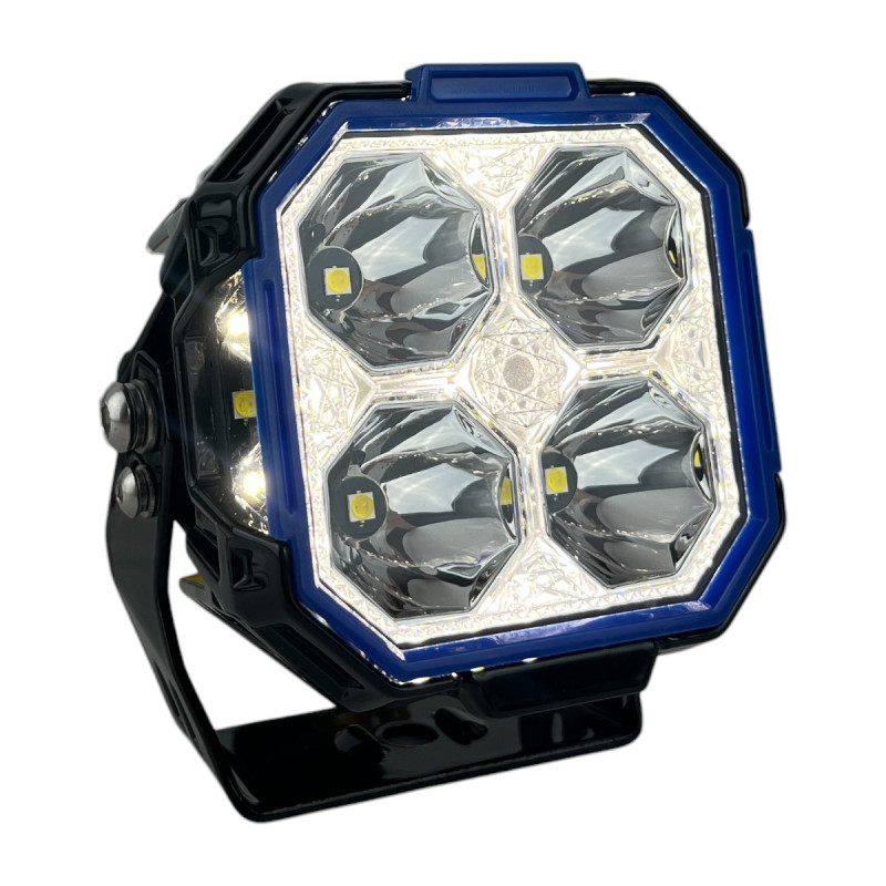 LED фара Light X JG-F993 3" 35W Osram Дальнє та Бокове світло DRL IP69K