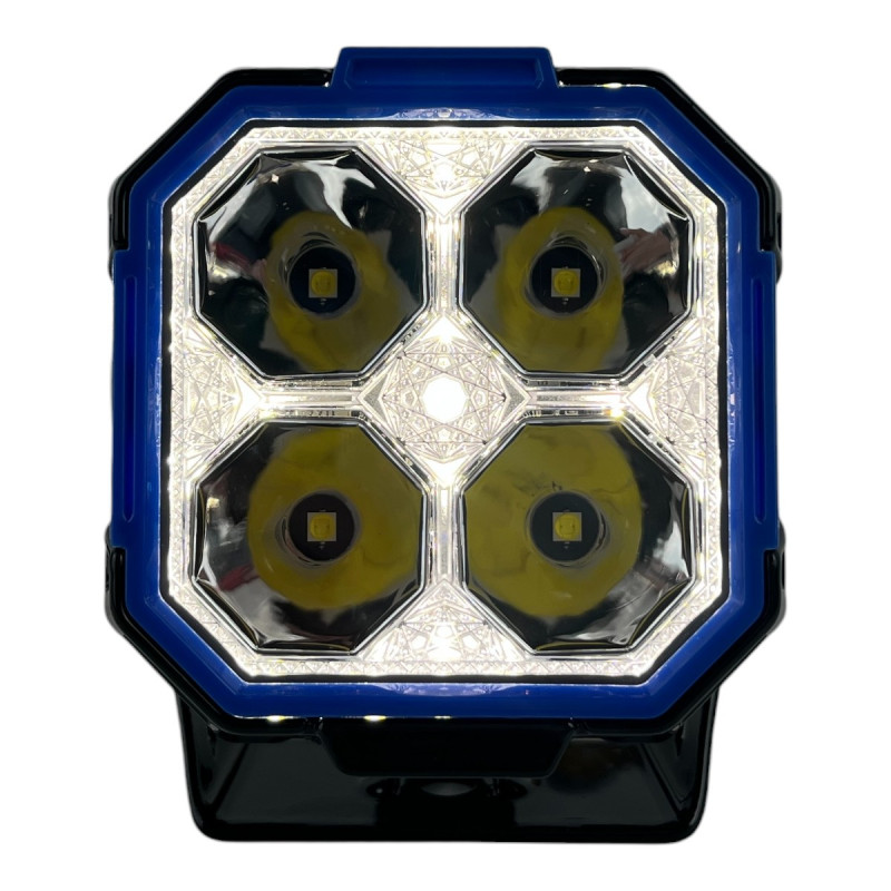 LED фара Light X JG-F993 3" 35W Osram Дальнє та Бокове світло DRL IP69K