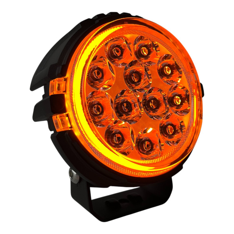 LED фара Light X W3360 ALS 60W Кругла Дальнє світло 3950Lm Ø128мм