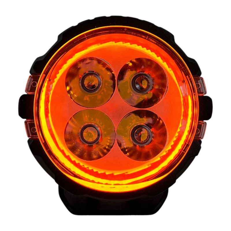LED фара W3120 ALS дальній 20W  (Ø81х47 мм) 1500Lm коло