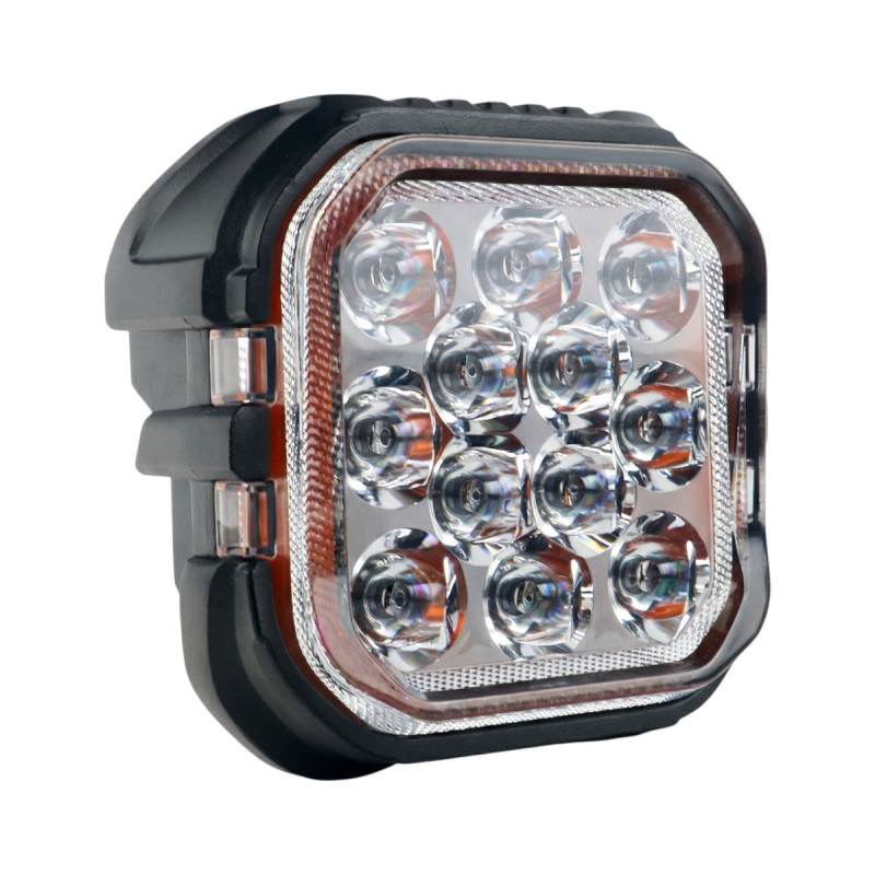 LED фара W3560 ALS дальній 60W (113х113х68 мм) 3950Lm квадрат