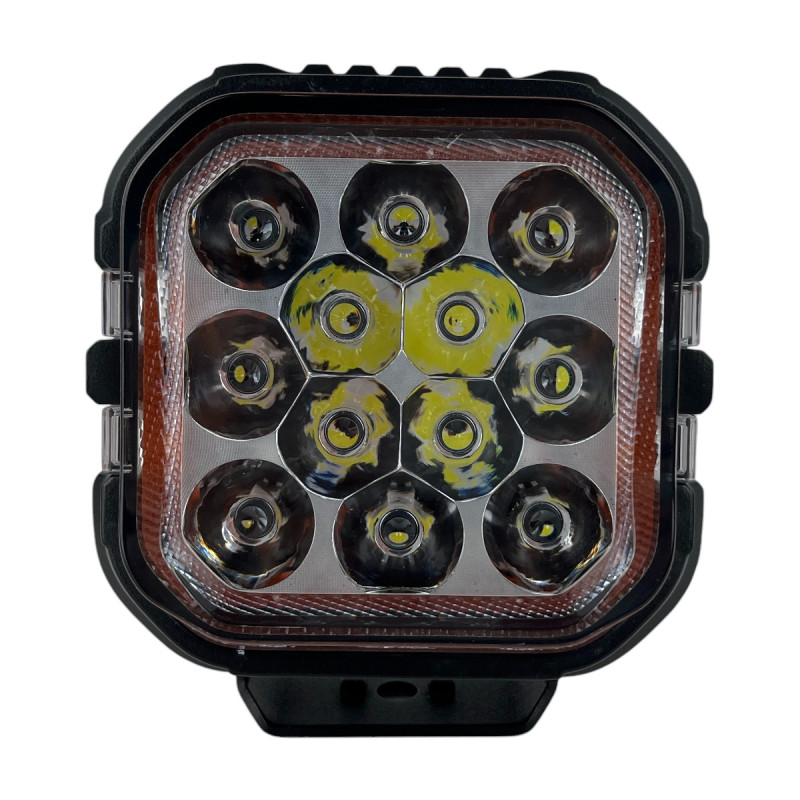 LED фара W3560 ALS дальній 60W (113х113х68 мм) 3950Lm квадрат
