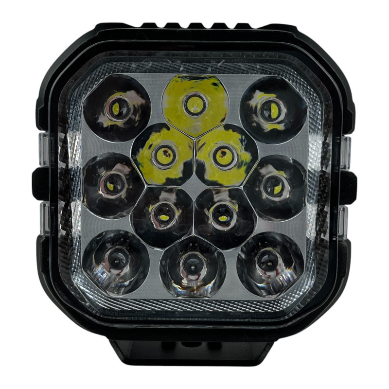 LED фара W3560 S дальній 60W (113х113х68 мм) 3950Lm квадрат