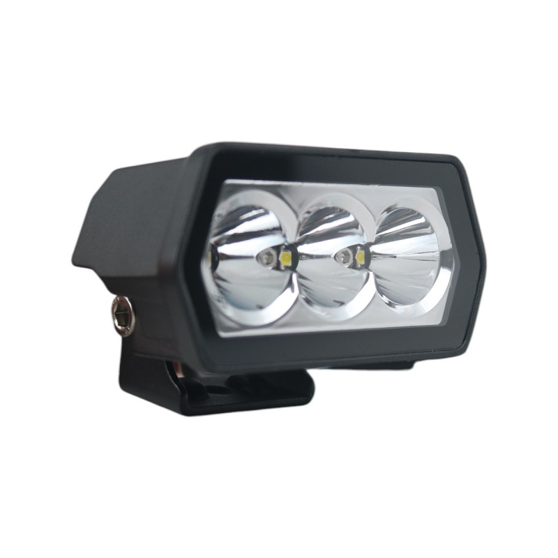 Світлодіодна LED фара дальнього світла SPOT W0715F-P7 15Вт Osram 3×5Вт 85×45×50 мм (03688)