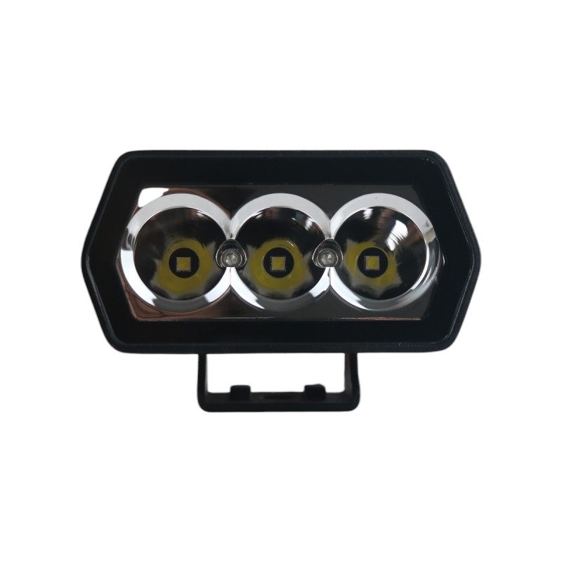 Світлодіодна LED фара дальнього світла SPOT W0715F-P7 15Вт Osram 3×5Вт 85×45×50 мм (03688)