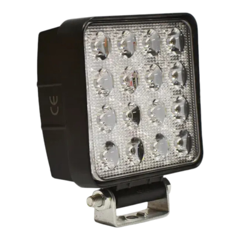 LED фара EA Light X D12 48W дальнє світло 125×105×45 мм 9–32V IP67 для авто, мото та спецтехніки