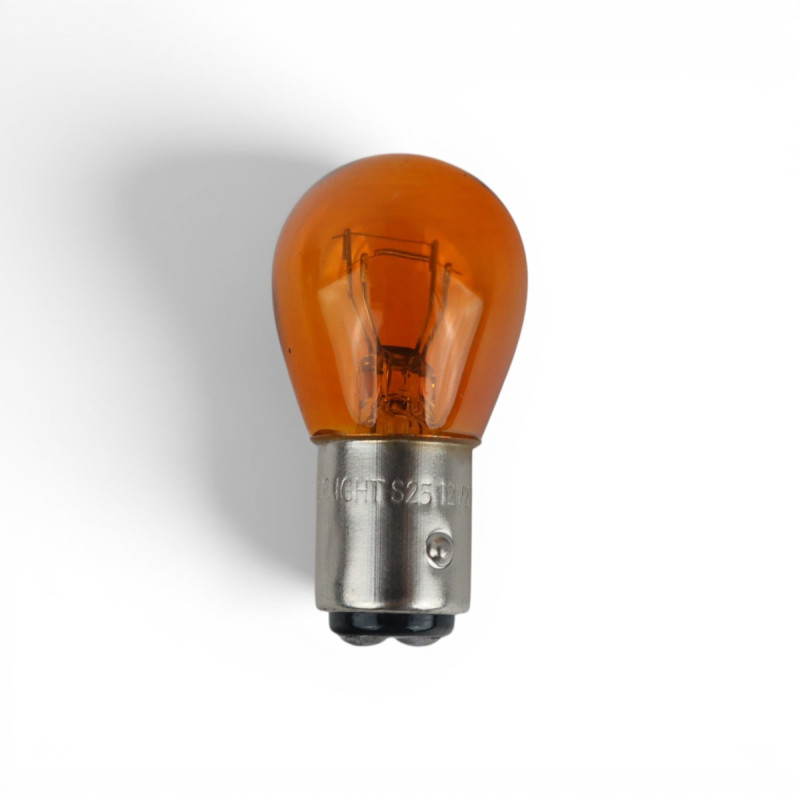 Галогенова лампа EA Light X P21/5W S25 12V BAY15d Amber (жовта) (1шт)