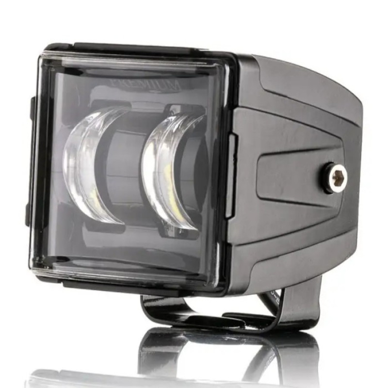 Комплект додаткових LED фар 20W (біло-жовті, 2 шт.)