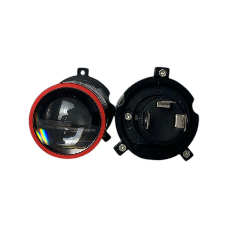 Світлодіодні LED лампи H4 EA Light X L13 +500% 5000K 12000Lm 9V-16V лінзовані міні бі-лед кулер (комплект 2 шт.)