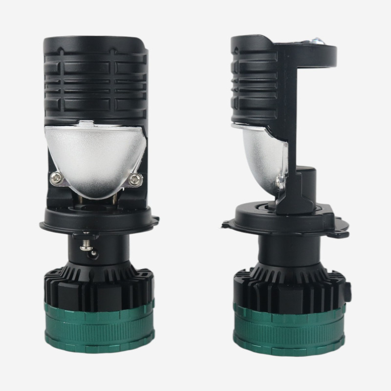 Світлодіодні LED лампи H4 EA Light X T89 70W/90W лінзовані бі-лед зі шторкою (комплект 2 шт.)