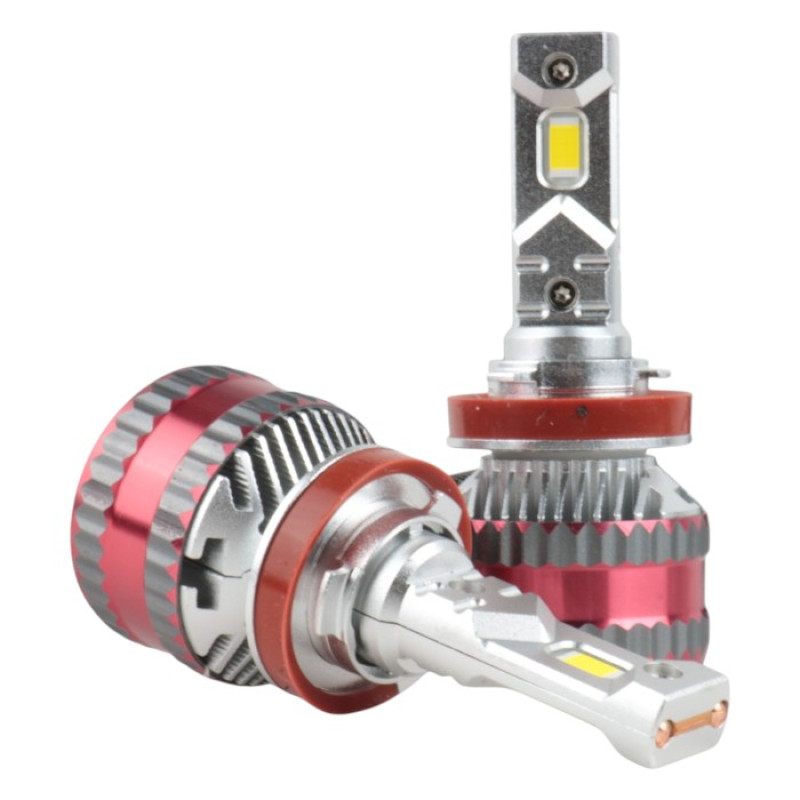 Світлодіодні LED лампи H11 EA Light X K70 CAN-BUS 5000K 14000Lm 9V-32V +450% кулер для авто (комплект 2 шт.)