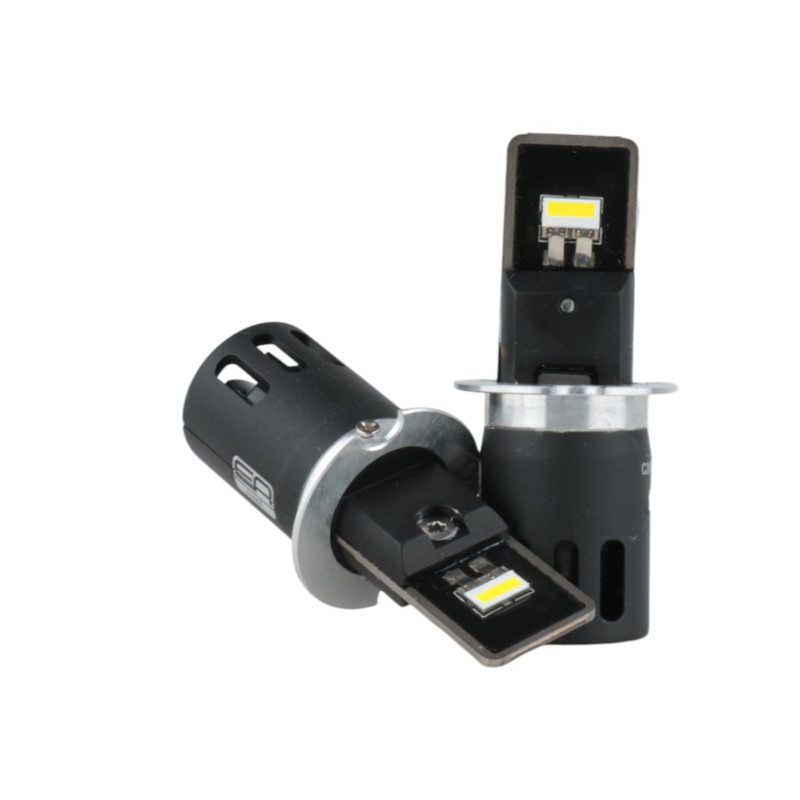 LED лампи H3 EA Light X E4 8000Lm 5000K CSP 9-32V для авто протитуманні фари / ПТФ (2 шт.)