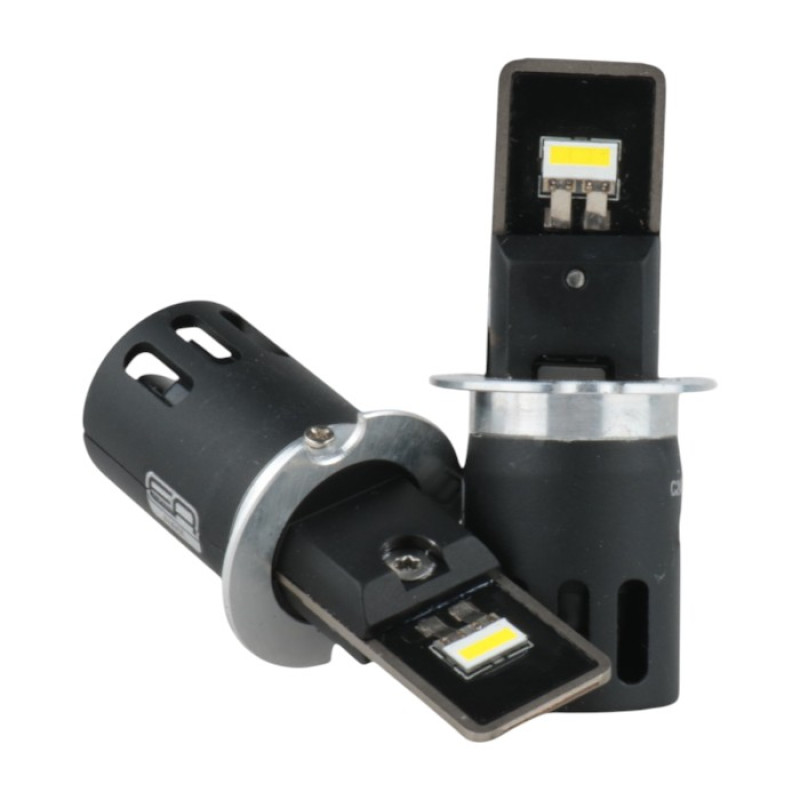 LED лампи H3 EA Light X E4 8000Lm 5000K CSP 9-32V для авто протитуманні фари / ПТФ (2 шт.)