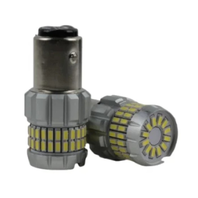 Світлодіодні лампи 1157-60SMD EA Light X білі BAY15D (габарит, стоп)