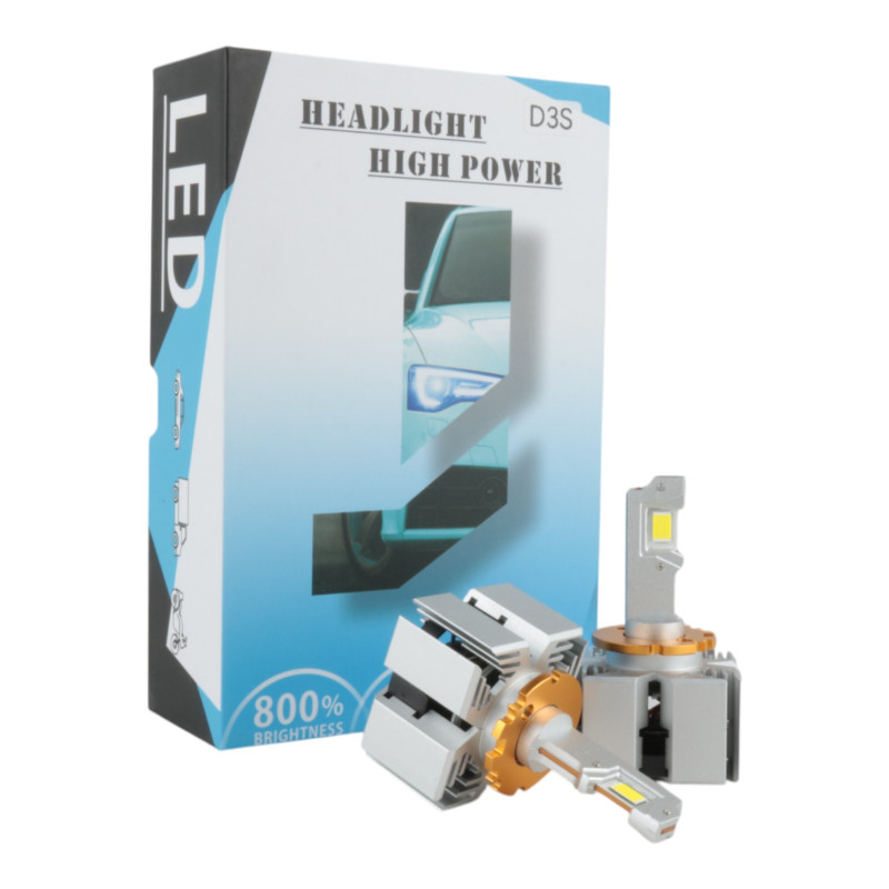 LED лампи D3S EA Light X J1 12000Lm 6000K 12-24V 2 шт