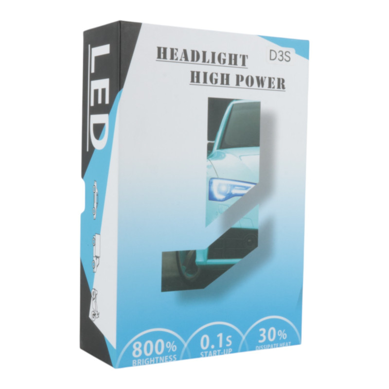 LED лампи D3S EA Light X J1 12000Lm 6000K 12-24V 2 шт